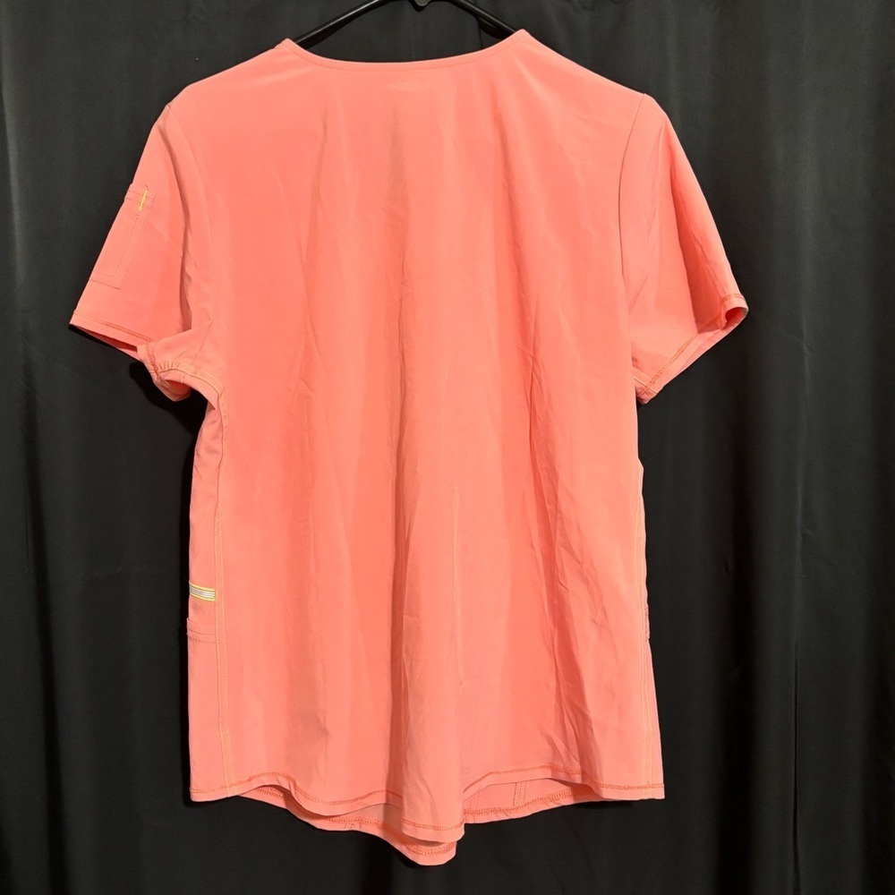 ScrubStar New Short Sleeve Scrub Top SZ M - Picture 3 of 6